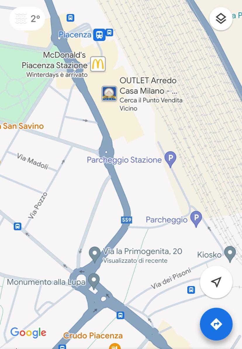 Appartamento La Lupa Пьяченца Экстерьер фото